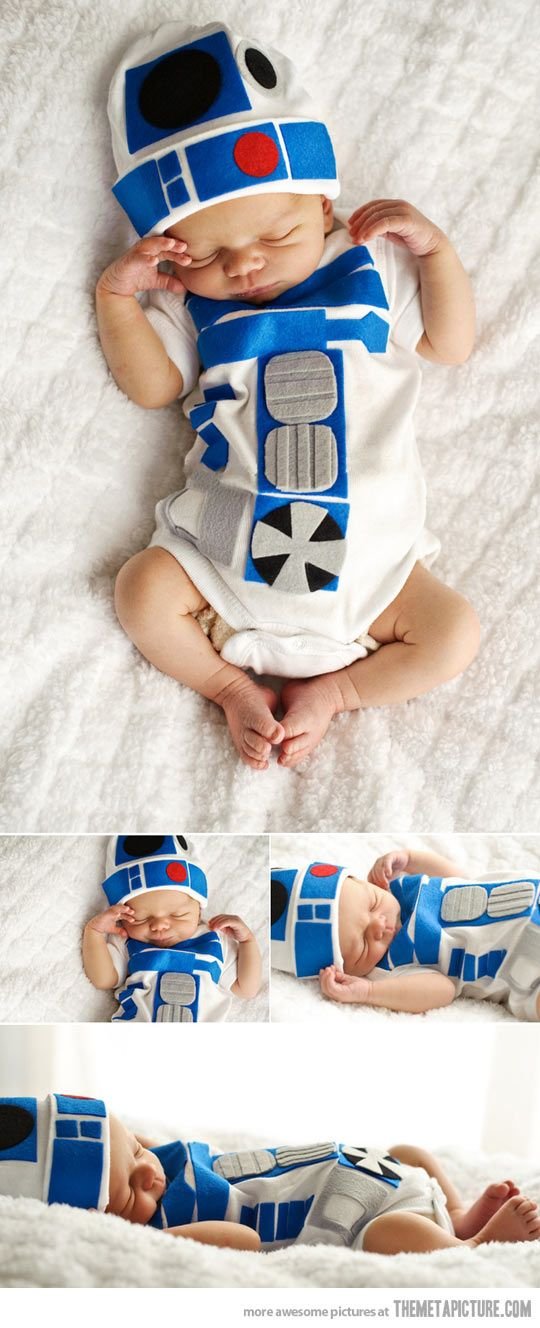 R2D2 newborn; very necessary!:
